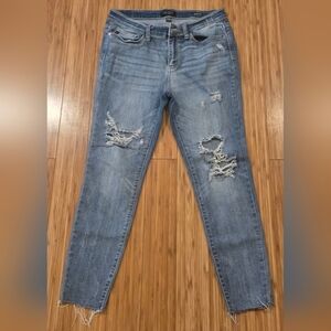 Judy Blume Distressed Blue Jeans